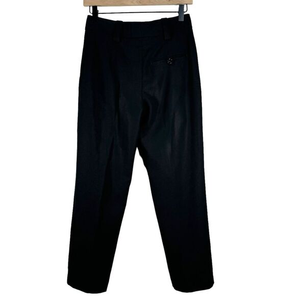Acne Studios 'Trea Struct Wo' Cropped Wool Trousers Black Size EU 32 160 XS - Picture 4 of 9